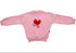 Heart Sweatshirt Pink