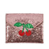 Love Letter Wallet Pink Glitter