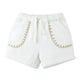 Marlow Drawstring Shorts With Contrast Stitching