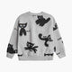 Cats Sweater Grey Melange