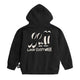 Look Everywhere Hoodie Jacket Black