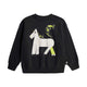 Magic Horse Sweatshirt Black