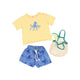 Baby Octopus Swimsuit Surf Blue