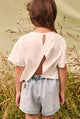 LOUISE MISHA Kalistee Tee Jersey Off White, SMOL- BEIRUT,UAE