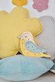 Linen Bloom Pillow Sandy Lily