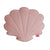 Linen Shell Cushion  Powder Pink