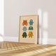 Little Colorful Monster Poster