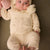 Louise Misha Molda Baby Leggings Knitted Cream