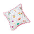 Flower Scent Pompom Cushion