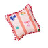Friendship Bows Pompom Cushion