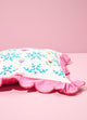 Floral Scent Cushion With Trim