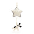 Bashful Black&Cream Puppy Musical Pull