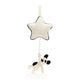Jellycat Bashful Black&Cream Puppy Musical Pull