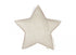Lin Français Star Cushion Greige