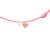 Neck. Sparkly Heart On A Cord