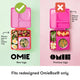 OmieDip Set of 2 Pink Teal