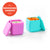 OmieDip Set of 2 Pink Teal