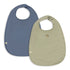 2 Pack Dinner Bib Tea Stripe Flint Stone