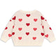 Lapis Knit Set Coeur Coloré Duo Pink