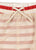Asnou Swim Shorts Stripe Rouge