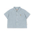 Elliot Shirt Trio Bleu Stripe