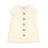 Evia Cherry Dress Cloud Cream