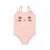 Kitty Swimsuit Powder Pink