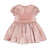 Fia Dress Silver Pink