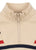 Loupy Half Zip Sweat Tangerine Stripe