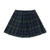 Checky Pleat Skirt Green Check
