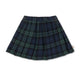 Checky Pleat Skirt Green Check