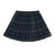 Checky Pleat Skirt Green Check