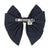 Rose Rouge Bow Hair Clip Dot Nuit