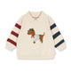 Spotty Sweat Shirt Brown Rice