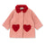 Calin Coat Mellow Rose