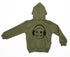 Zipper Hooodie Cool Smiley Khaki