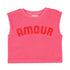 "Amour" Sleevless Top Pink
