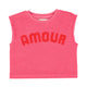 PIUPIUCHICK "Amour" Sleevless Top Pink available at smol