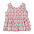 Cherries Top Ecru