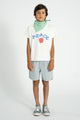 PIUPIUCHICK "Peace" T-Shirt Ecru SMOL
