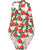 PIUPIUCHICK Red Roses Swimsuit Ecru available at smol