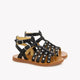 Plagette Stud Nappa Noir