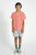 Indigo Stripes Shorts Ecru