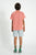 Indigo Stripes Shorts Ecru