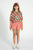 Chekered Shorts Red & Ecru