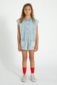 Apple Light Denim Jumpsuit Blue