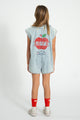 Apple Light Denim Jumpsuit Blue