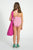Cherries Swimsuit Pink