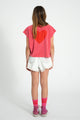 "Amour" Sleevless Top Pink