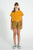 Animal Print Shorts Mustard